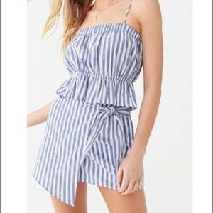 Two Piece Pinstripe Set